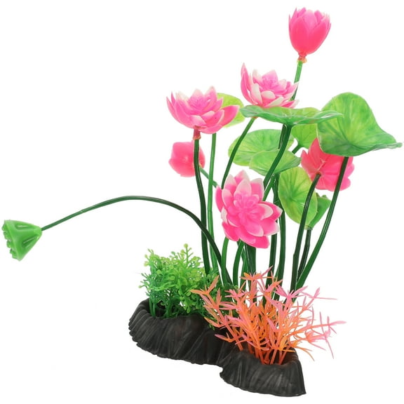 Ornament Plant Fish Bowls for Centerpieces Aquarium Accessories Landscaping Tank Supplies Artificial Plastic
