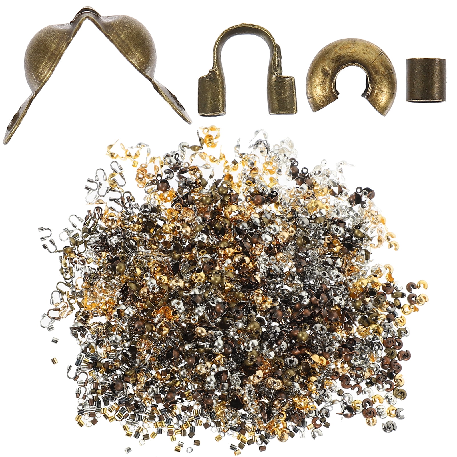 Ornament Positioning Tube Jewellery Crimps Bead Crimping Tool Tubes