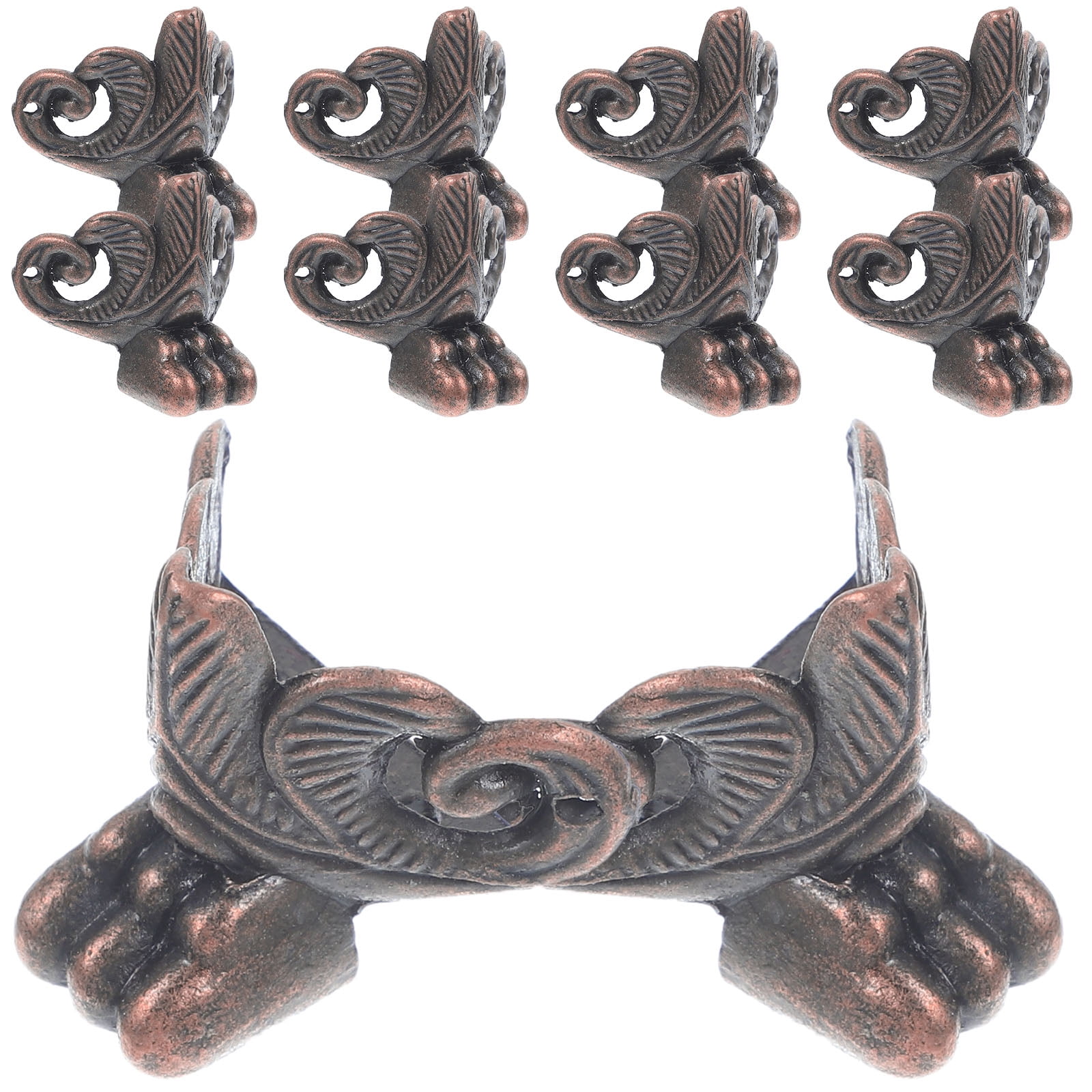 Ornament Protector Furniture Edge 10 Pcs Wooden Box Feet Gift Jewelry