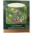 thumbnail image 1 of Ornament QXM6041 Loyal Elephant 2000 Miniature Hallmark, 1 of 1
