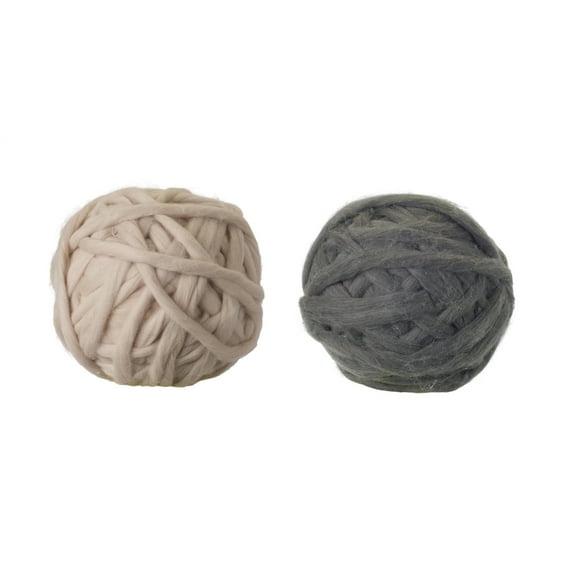 Ornament (Set of 4) 6.5"H Yarn