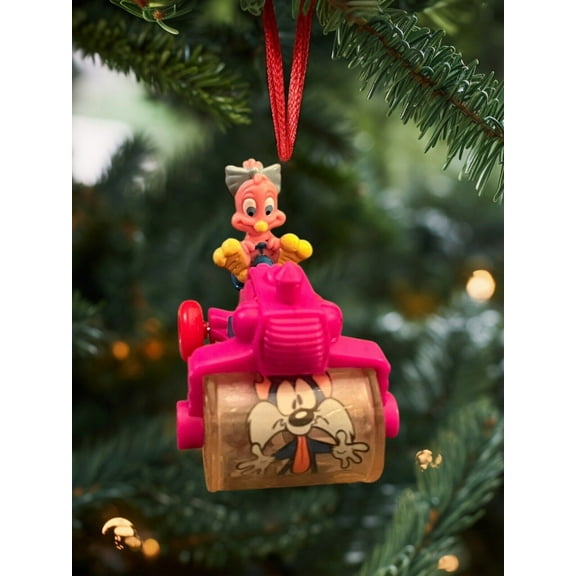 Ornament Sweetie Pie Furball Pink 1992 Tiny Toons Figure Figurine Charm