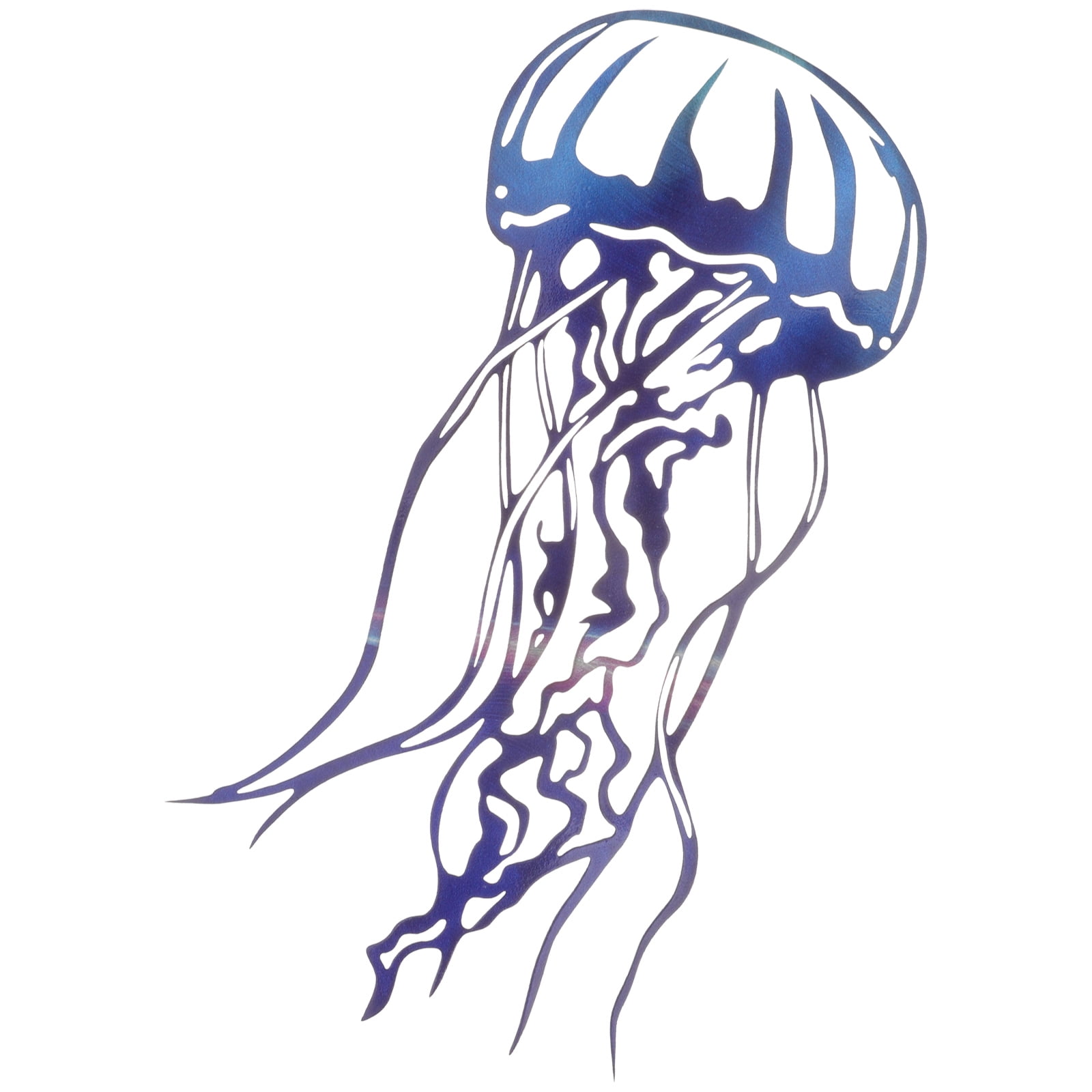 Ornament Wall Pendant Outdoor Wall Art Wall Art Craft Jellyfish Wall