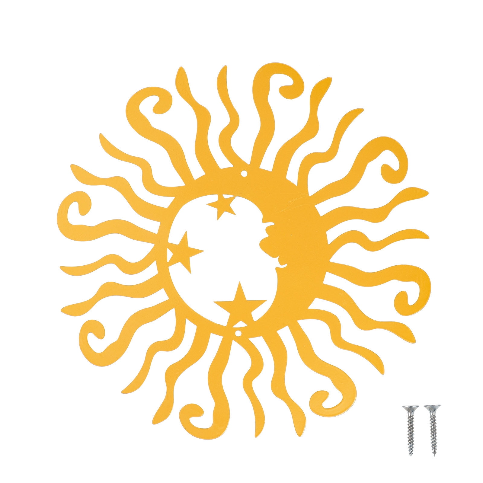 Ornament Wallmounted Mexican Flowers Decoration Retro Iron Artware Sun