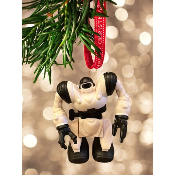 Ornament Wind-up WOW WEE ROBOTICS Figure Figurine Charm Dangler 3 Holiday Gift