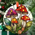 thumbnail image 1 of Ornament Window Hanging, Mushroom Leaves Suncatcher for Doors Home Sun Catchers Decoration and Christmas, Mother's Day Birthday Gifts for Women, Men, and Mom, 2025, Seasonal, 1 of 5