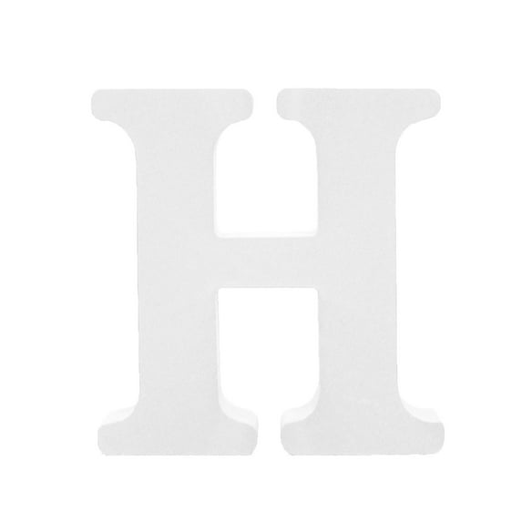 Wooden English Alphanumeric Ornaments Wooden Crafts DIY Letter Creativity 3.2 Inch Wooden Letter Wall Decoration