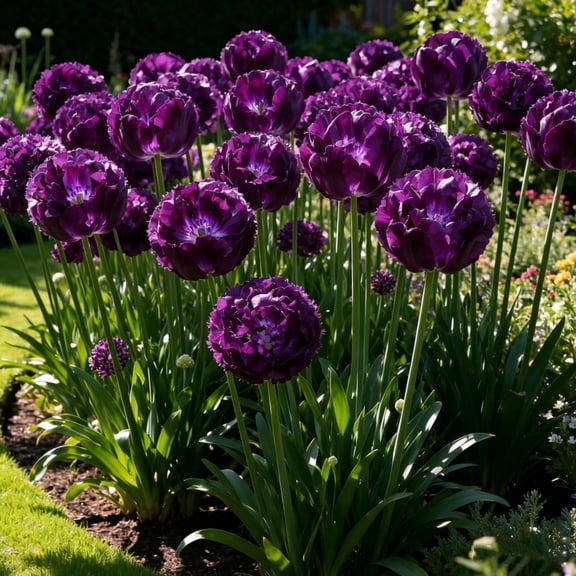 Ornamental Allium- Ideal for Beds Borders,Plant Pots & Planters,Easy Grow,Low Maintenance.