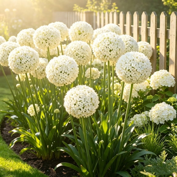 Ornamental Allium- Ideal for Beds Borders,Plant Pots & Planters,Easy Grow,Low Maintenance.