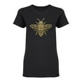 thumbnail image 1 of Ornamental Bee Shaped T-Shirt Women -Image by Shutterstock, Female Medium, 1 of 2