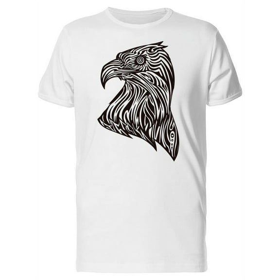Ornamental Eagle Head T-Shirt Men -Image by Shutterstock, Male 4X-Large