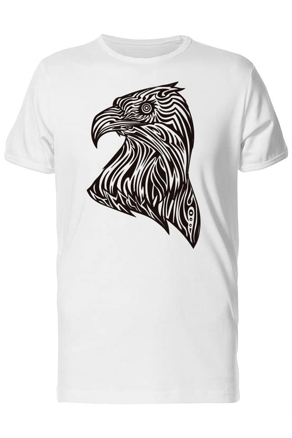 Ornamental Eagle Head T-Shirt Men -Image by Shutterstock, Male Large