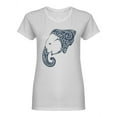 thumbnail image 1 of Ornamental Elephant Shaped Tee Women's -Image by Shutterstock, 1 of 2
