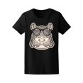 thumbnail image 1 of Ornamental Face Of Hippo. T-Shirt Women -Image by Shutterstock, Female Medium, 1 of 4