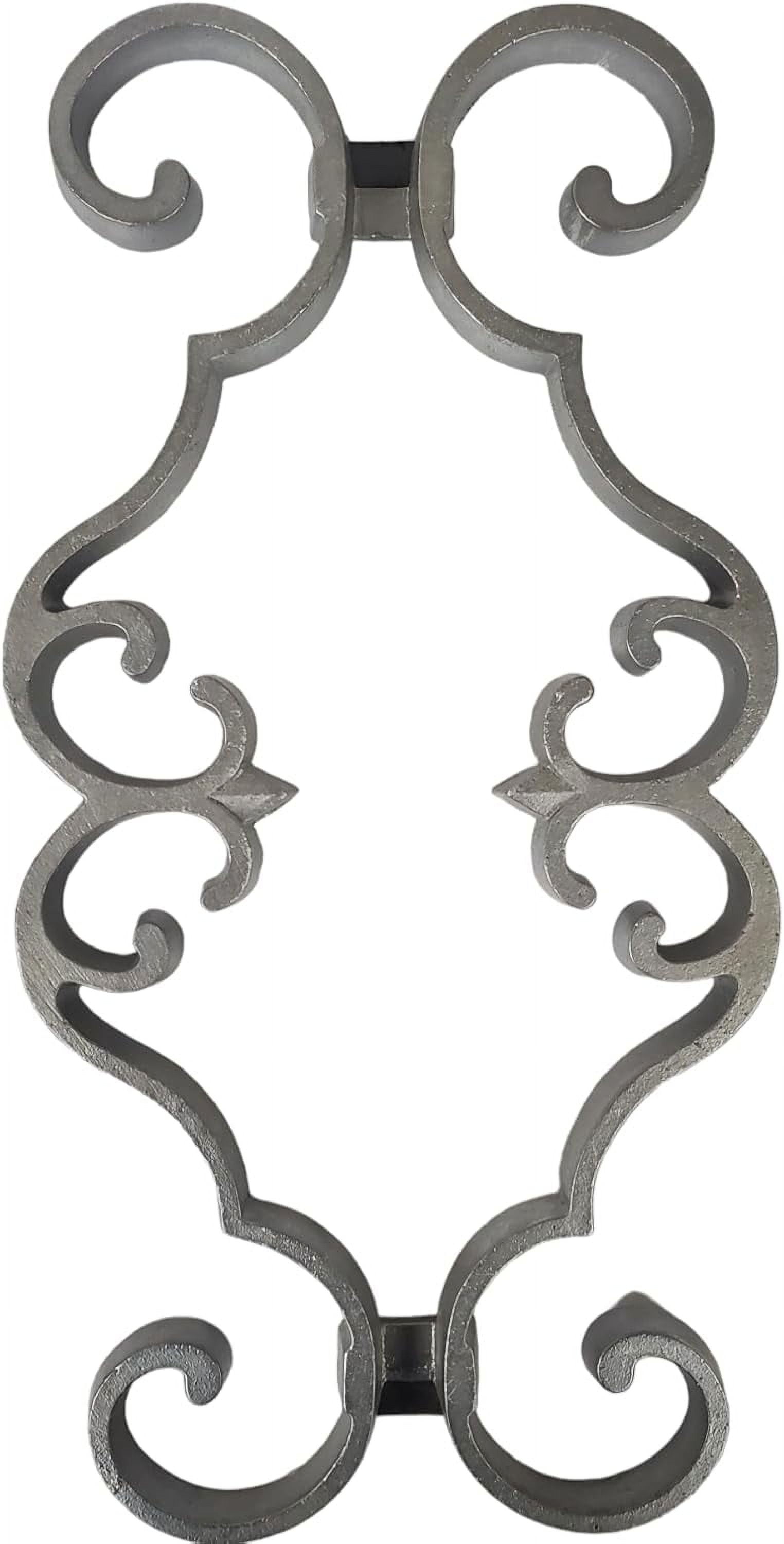 Ornamental Fence Design with Weld Tabs (Cast Aluminum)