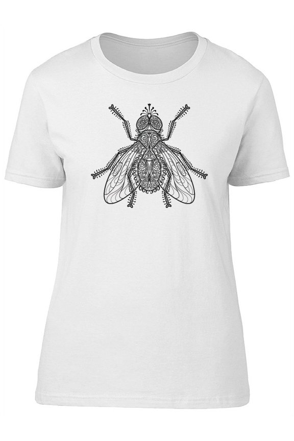 Ornamental Fly T-Shirt Men -Image by Shutterstock, Male XX-Large