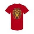 thumbnail image 1 of Ornamental Lion Graphic T-Shirt Men -Image by Shutterstock, Male Large, 1 of 2