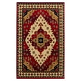 thumbnail image 1 of Ornamental Medallion Southwestern Ultra-Soft Indoor Area Rug or Runner, 5' x 8', Red by Blue Nile Mills, 1 of 6
