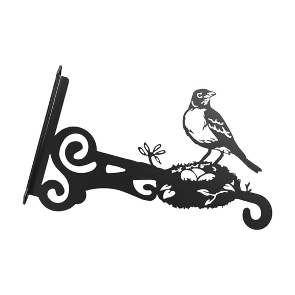 Ornamental Metal Plant Hook Outdoor Indoor Decorative Holders Suitable For Hanging Plant Bird Feeders Patios Wall Accent