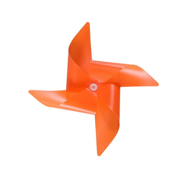 Ornamental Windmills Orange Joyful Decoration Child