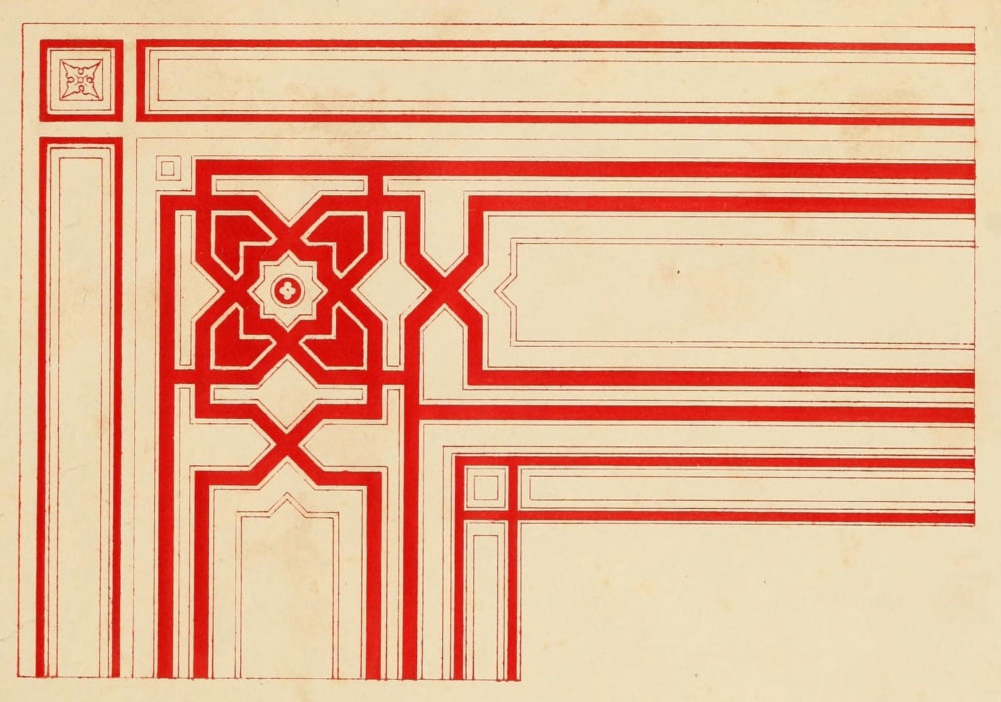 Ornamental designs by Fr Moises 1861-15 Canvas Art - (24 x 36)