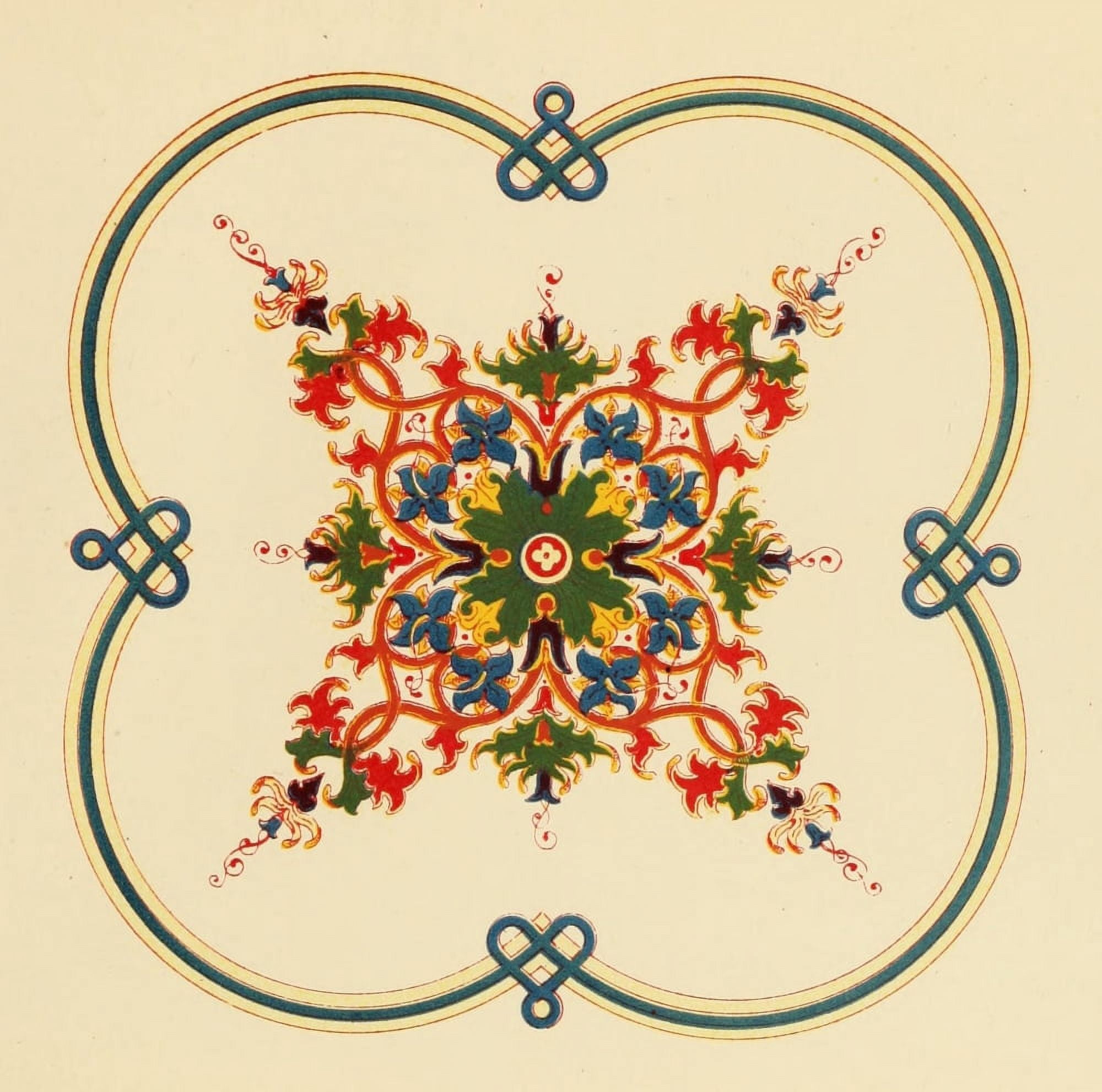 Ornamental designs by Fr Moises 1861-16 Canvas Art - (24 x 36)