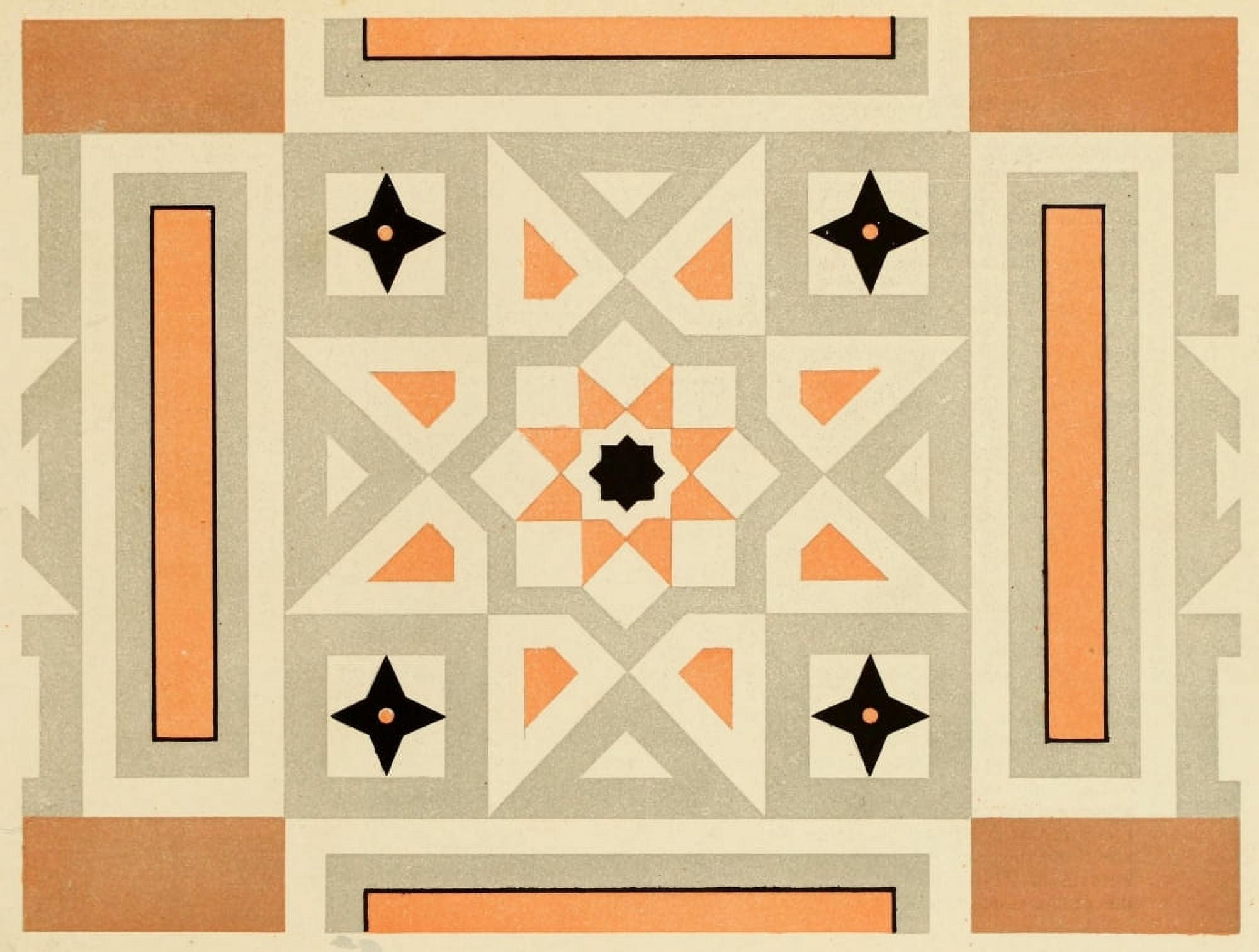 Ornamental designs by Fr Moises 1861-21 Canvas Art -  (24 x 36)
