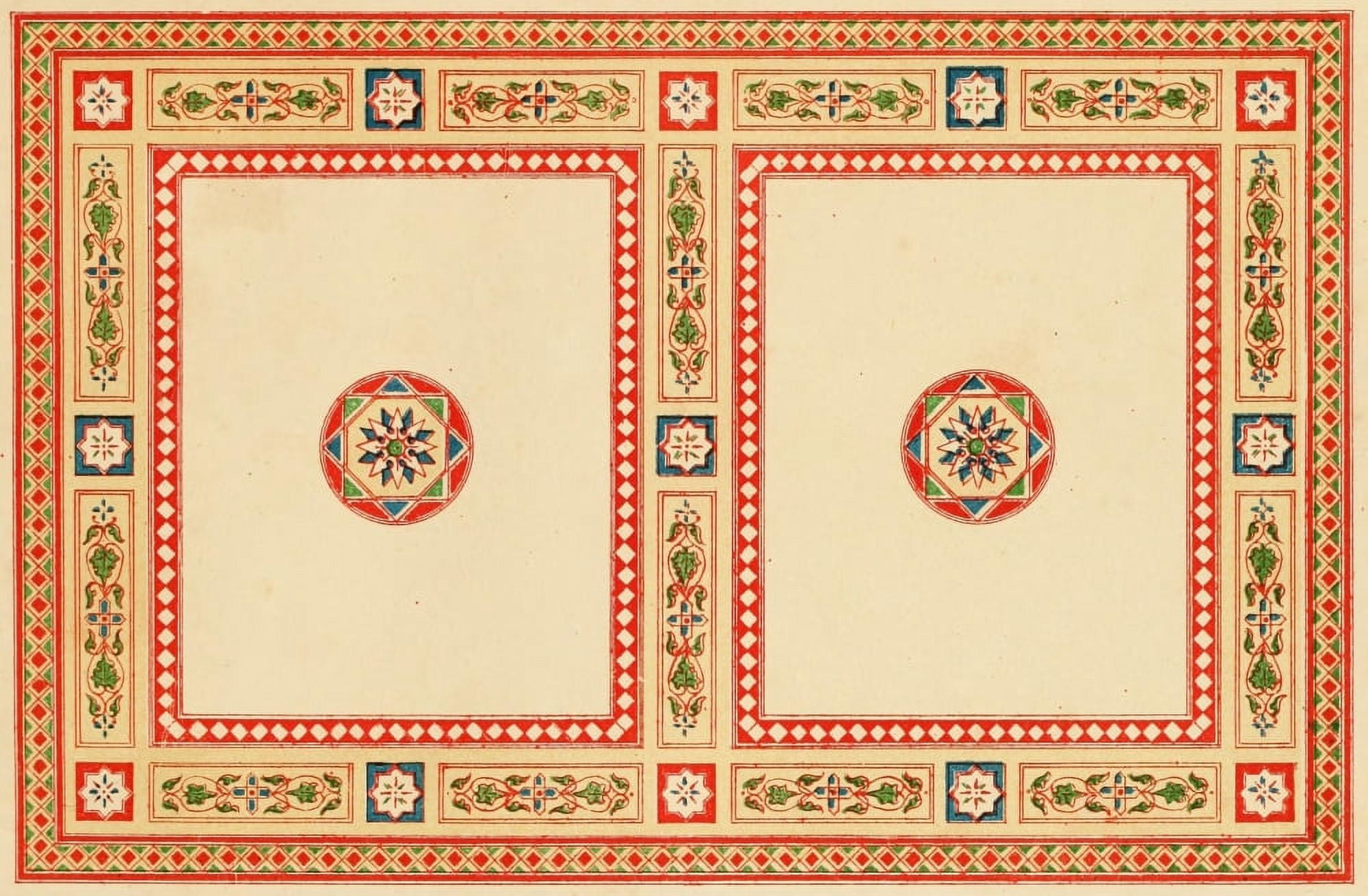 Ornamental designs by Fr Moises 1861-3 Canvas Art - (18 x 24)
