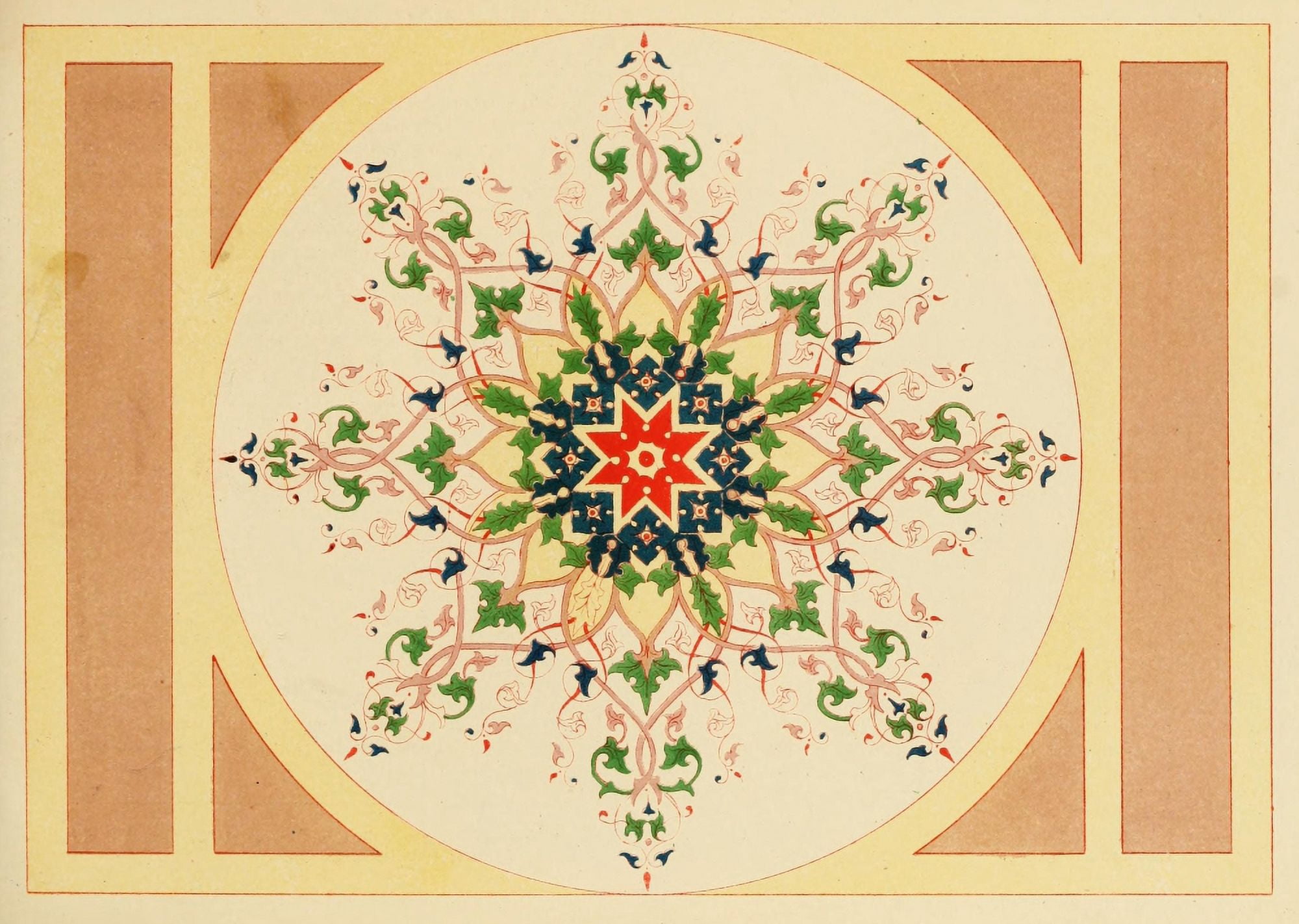 Ornamental designs by Fr Moises 1861-30 Canvas Art -  (24 x 36)