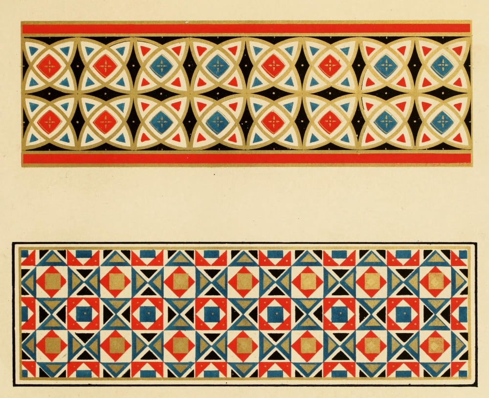 Ornamental designs by Fr Moises 1861-36 Canvas Art -  (24 x 36)