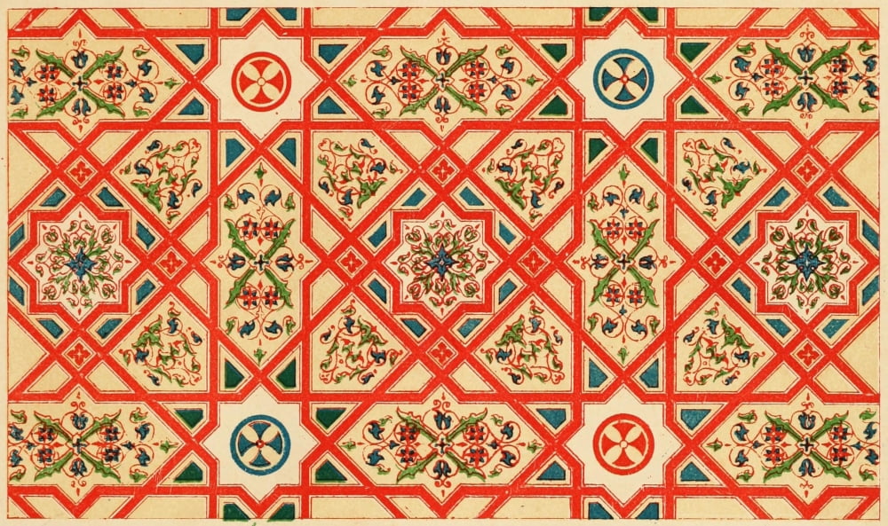 Ornamental designs by Fr Moises 1861-4 Canvas Art -  (24 x 36)