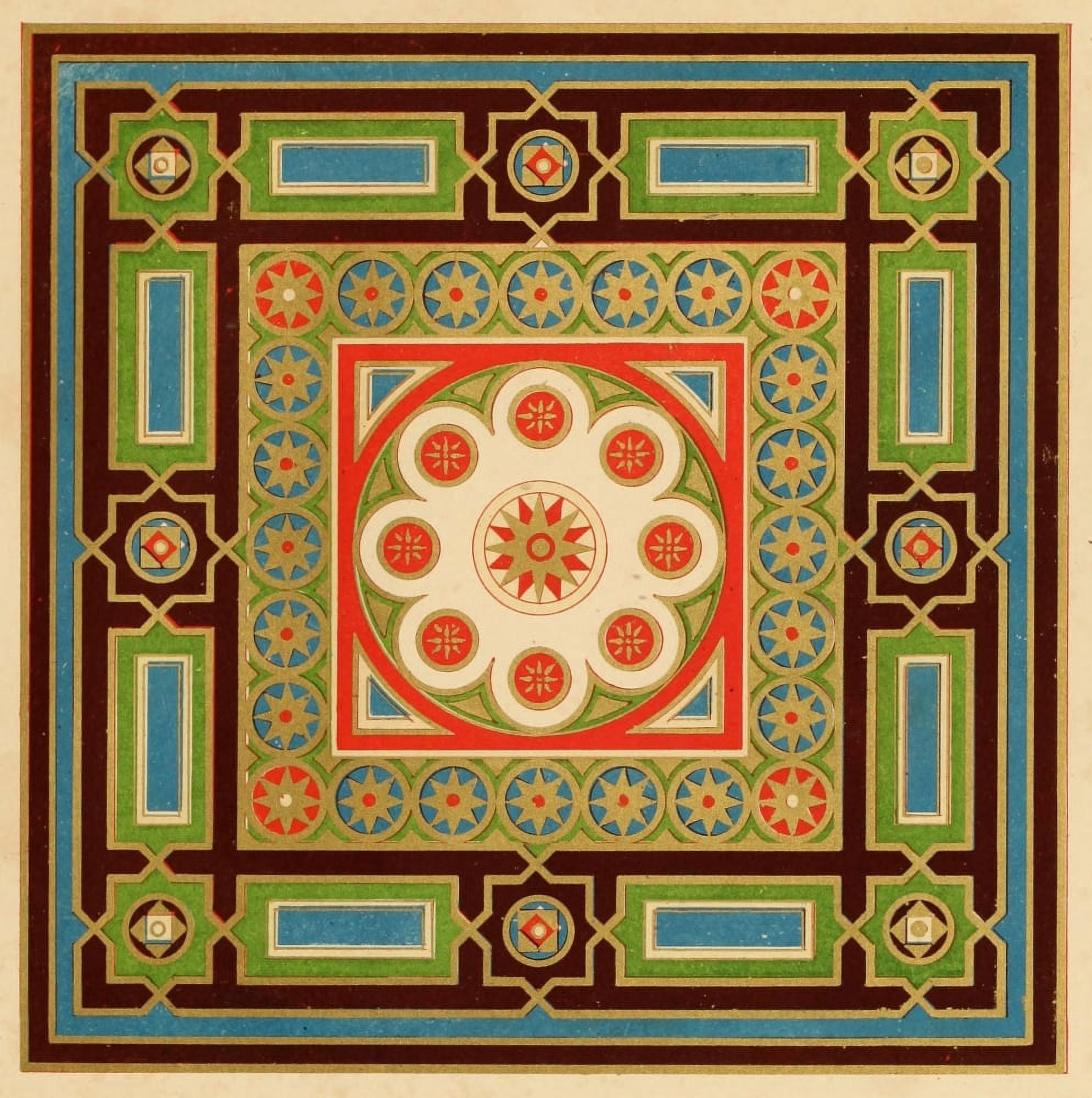 Ornamental designs by Fr Moises 1861-8 Canvas Art - (24 x 36)