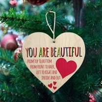 Ornaments Clearance! 1Pcs Valentine's Day Decoration Heart-Shaped Mask Souvenir Tree Hanging Ornament Valentines Day Decorations 1Pcs Pendant