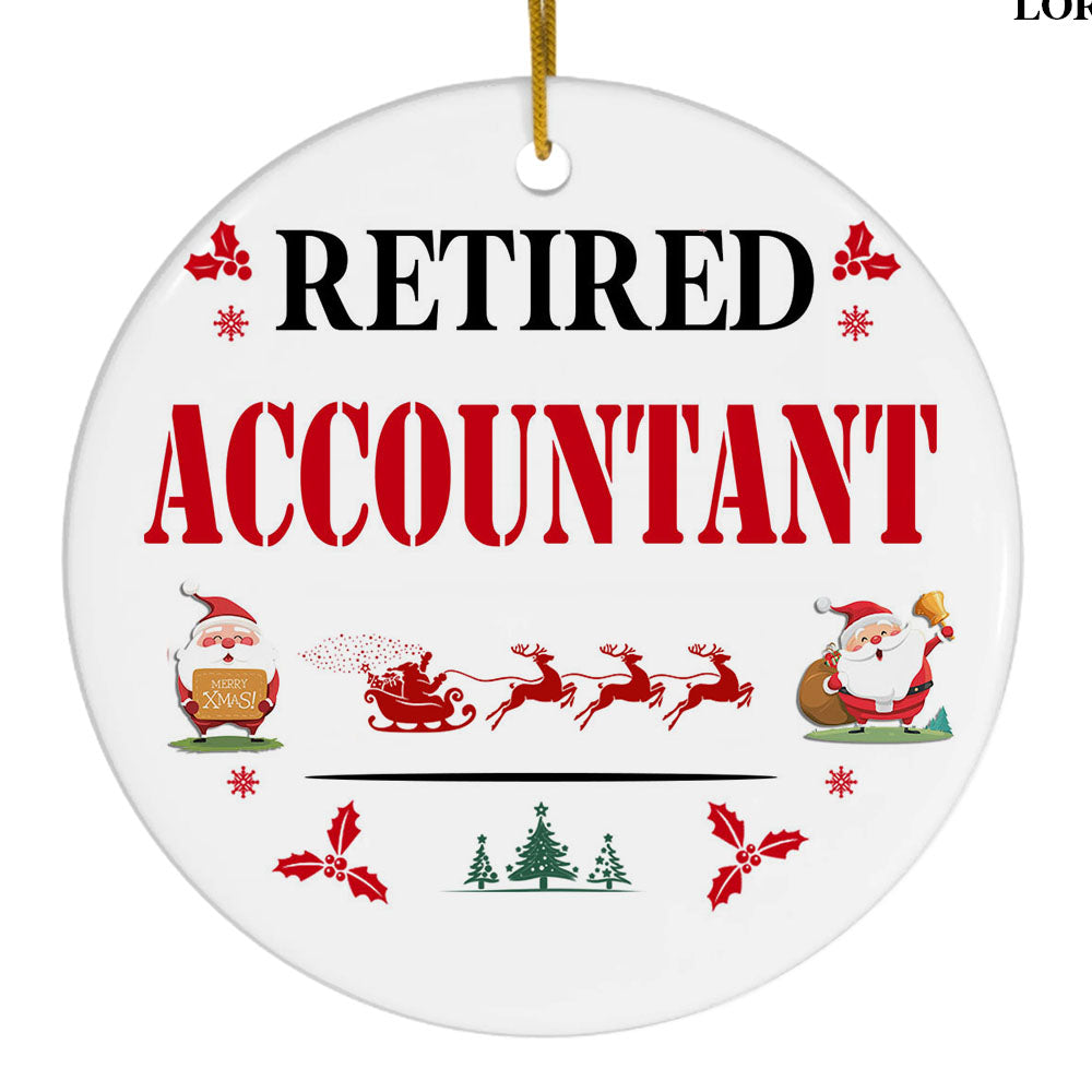 Ornaments Ornament Kits 2025,- Accountant Retirement Ornament ...