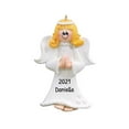 thumbnail image 1 of Ornaments by Elves Personalized Blonde Angel Praying Christmas Tree Ornaments 2024 Tree Decor .25lbs, 1 of 10