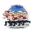 thumbnail image 1 of Ornaments by Elves Personalized Christmas Ornament 2024 Family of 5 Ice Skate Christmas Ornaments, 1 of 10