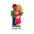 thumbnail image 1 of Ornaments by Elves Personalized Engaged Biracial Couple Ornaments 2024 Engagement Gifts for Couples, 1 of 10