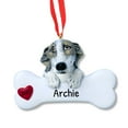 thumbnail image 1 of Ornaments by Elves Personalized Greyhound Ornament Pet Dog with Bone Christmas Decoration .25lbs, 1 of 8