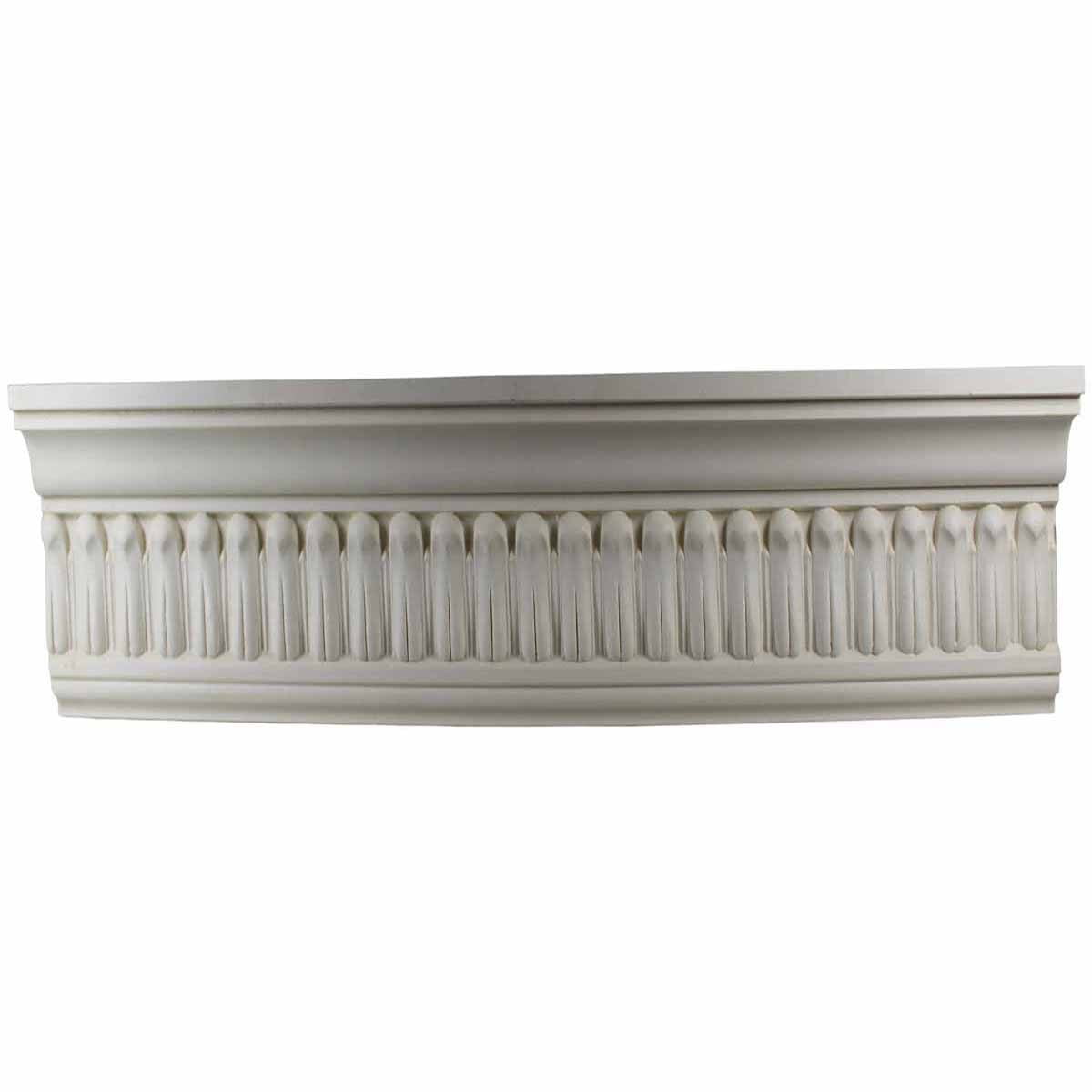 Ornate Primed Urethane Crown Molding 3.5'' x 96''