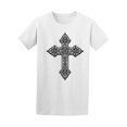 thumbnail image 1 of Ornate Cross Celtic Men T-Shirt - Image by Shutterstock, Male Large, 1 of 2