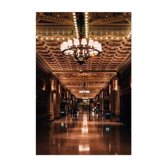 Ornate, DTLA - Los Angeles California Photography Unframed Wall Art Print 24 x 36 inches