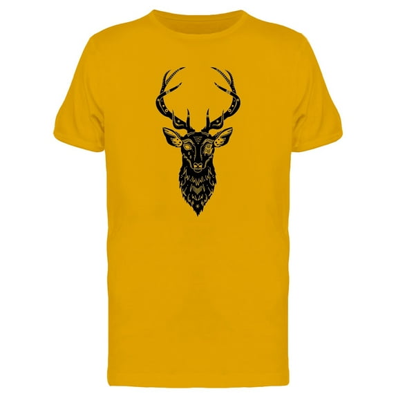 Ornate Deer T-Shirt Men -Image by Shutterstock, Male Small