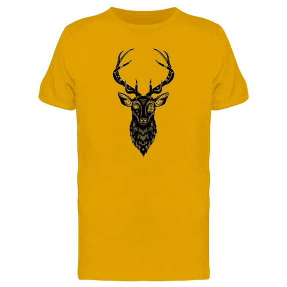 Ornate Deer T-Shirt Men -Image by Shutterstock, Male Small