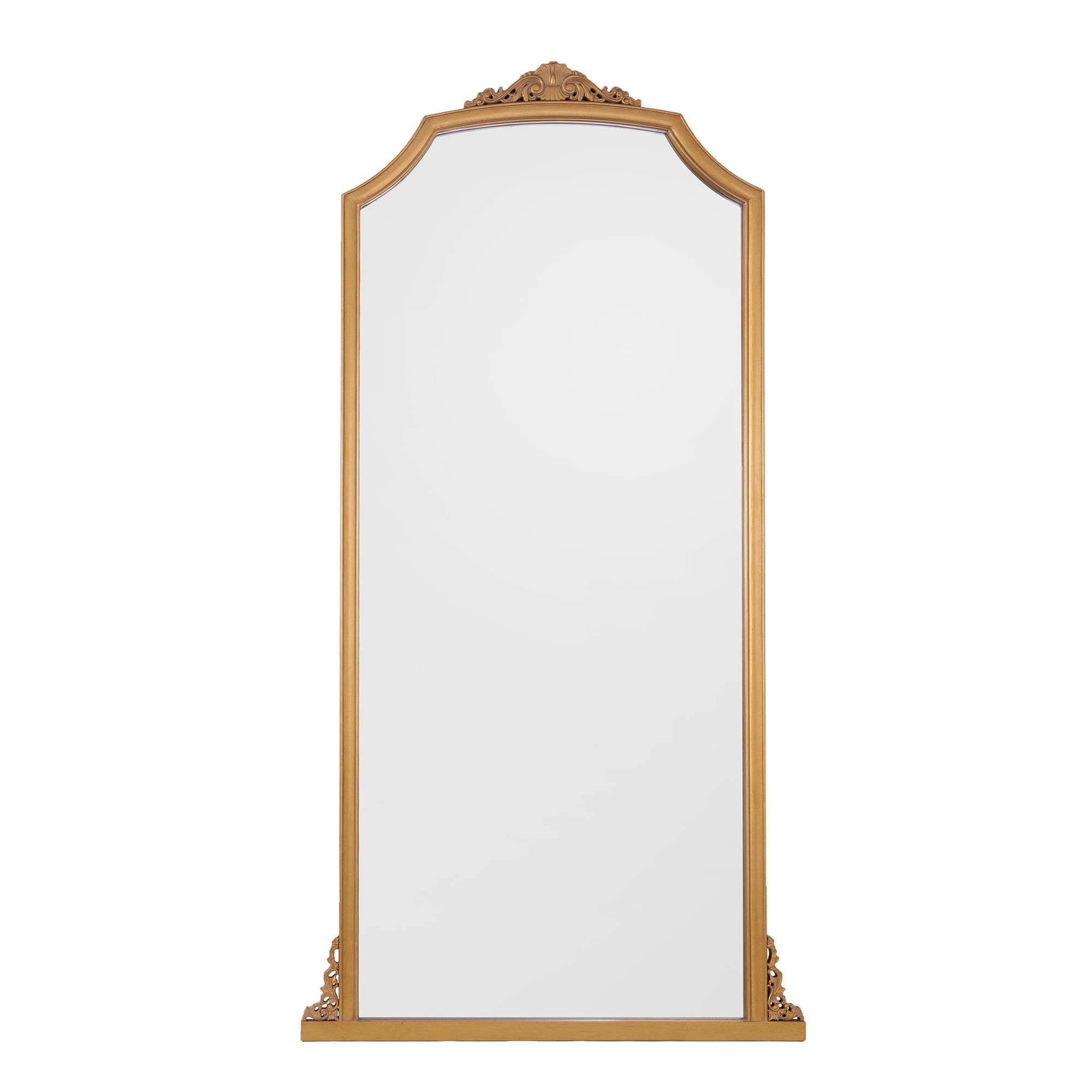 My Texas House Ornate Gold Wood Framed Mirror 40x79