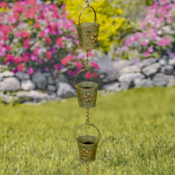 Ornate Hanging Rain Chains