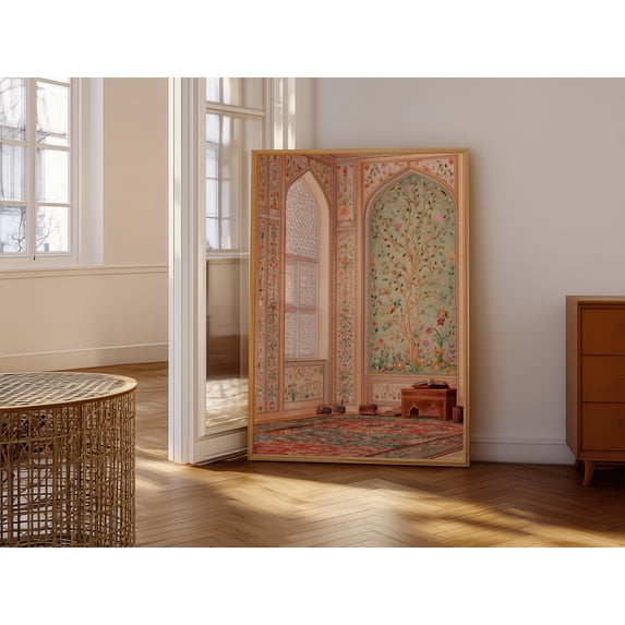 Ornate Islamic Bohemian Art Maximalist Vintage Eclectic Art Religious ...