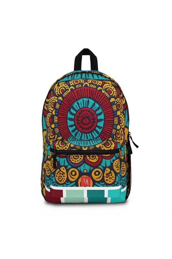 Ornate Mandala Medley and Color Swatches - Backpack