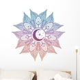thumbnail image 1 of Ornate Moon Feathers Mandala Wall Decal Wallmonkeys Peel and Stick Graphics (36 in H x 36 in W) WM502927, 1 of 4