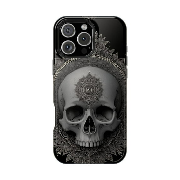 Ornate Third Eye Mystic Gothic Abstract Spiritual Art Case for iPhone 17 16 15 14 13 12 11 Pro Max
