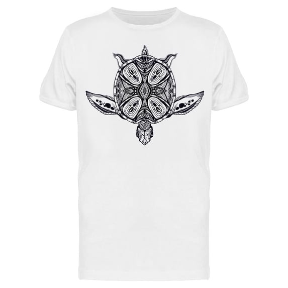 Ornate Tribal Sea Turtle Tee Men's -Image by Shutterstock